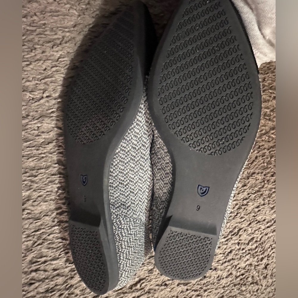 Rothy's Black and Gray Flats - Picture 4 of 5